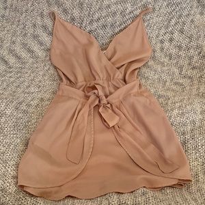 Dancing dream dress in beige